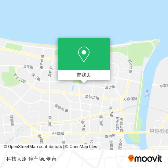 科技大厦-停车场地图
