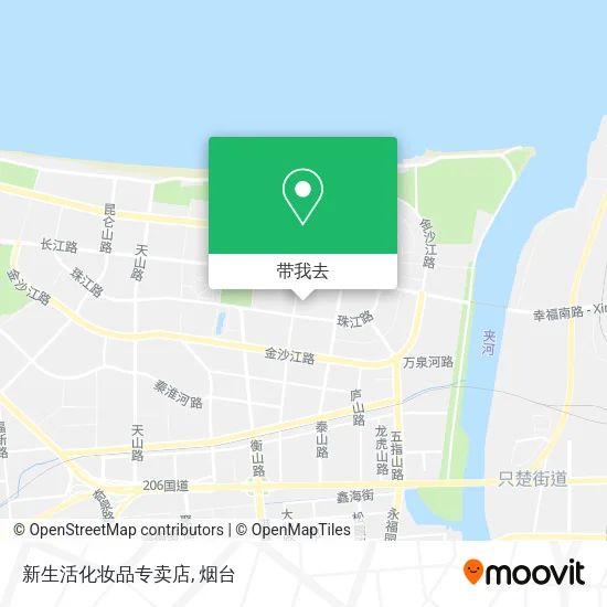 新生活化妆品专卖店地图