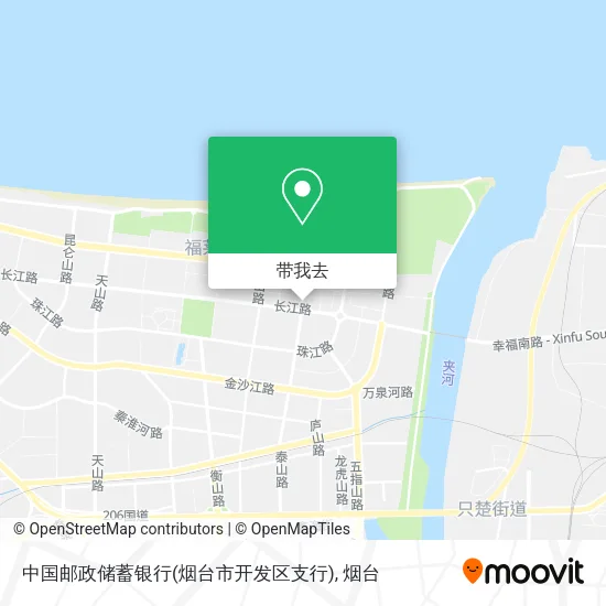 中国邮政储蓄银行(烟台市开发区支行)地图
