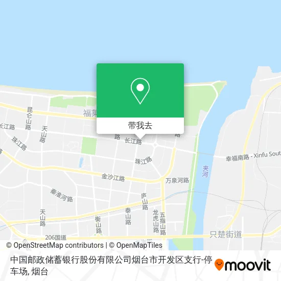 中国邮政储蓄银行股份有限公司烟台市开发区支行-停车场地图