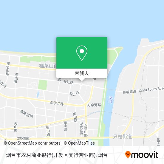 烟台市农村商业银行(开发区支行营业部)地图