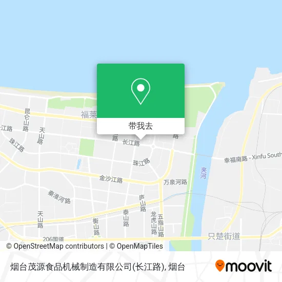 烟台茂源食品机械制造有限公司(长江路)地图