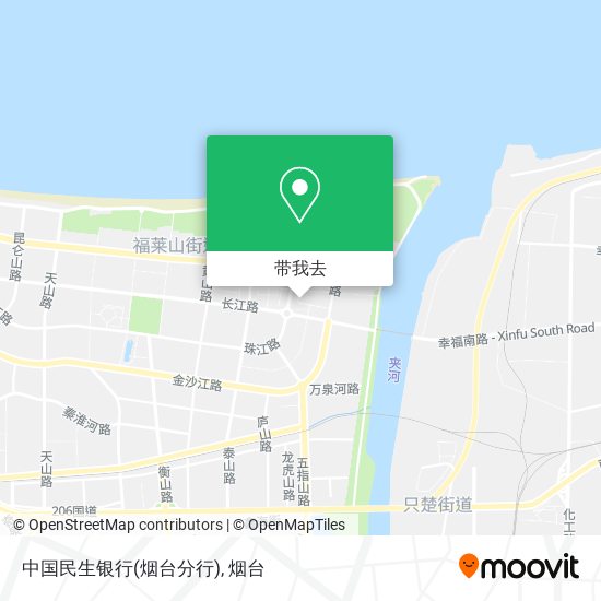 中国民生银行(烟台分行)地图