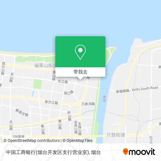 中国工商银行(烟台开发区支行营业室)地图