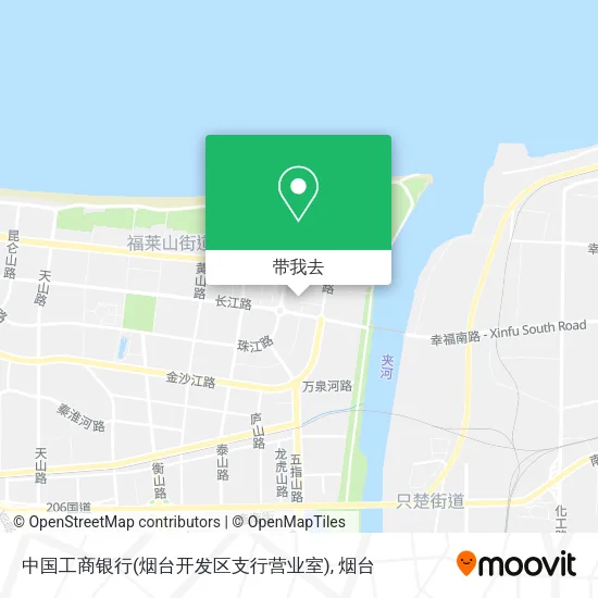 中国工商银行(烟台开发区支行营业室)地图