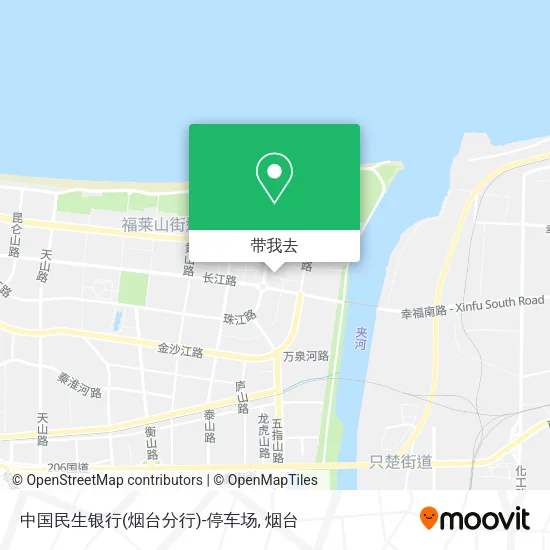 中国民生银行(烟台分行)-停车场地图