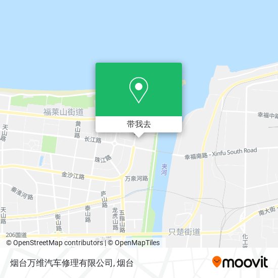 烟台万维汽车修理有限公司地图