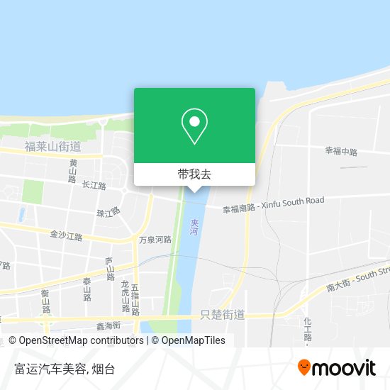 富运汽车美容地图