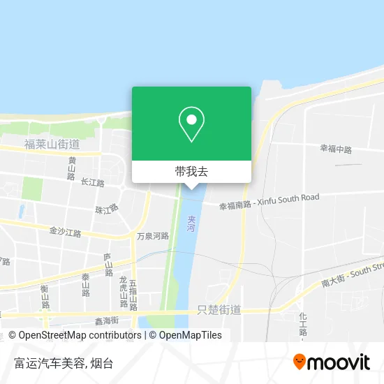 富运汽车美容地图