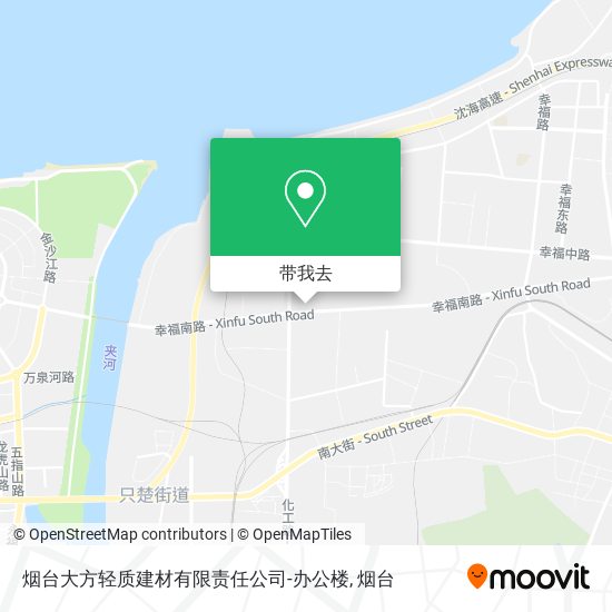 烟台大方轻质建材有限责任公司-办公楼地图