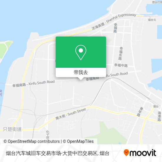 烟台汽车城旧车交易市场-大货中巴交易区地图