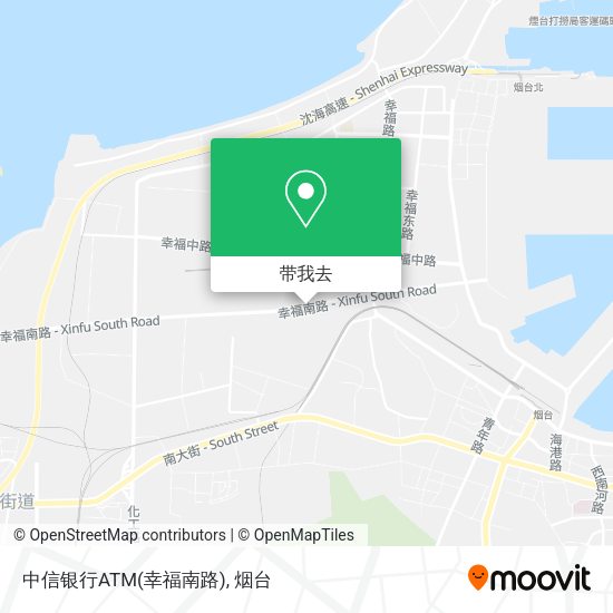 中信银行ATM(幸福南路)地图