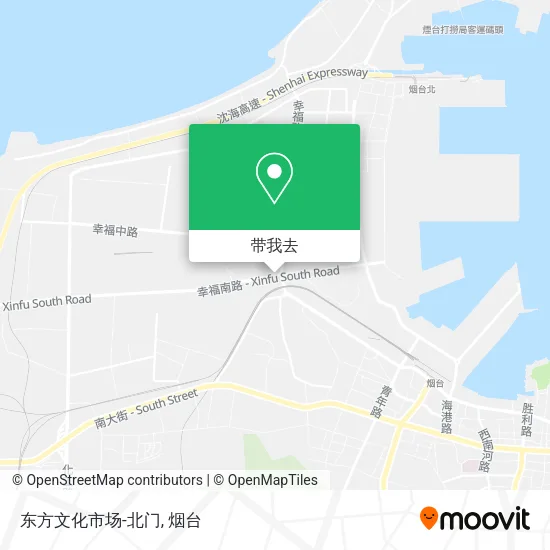 东方文化市场-北门地图