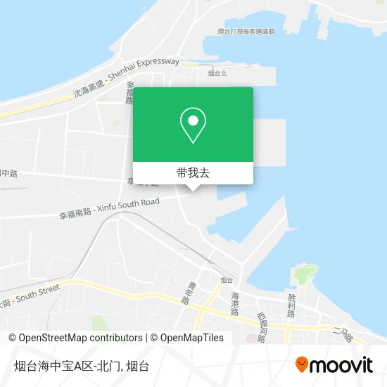 烟台海中宝A区-北门地图