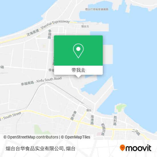 烟台台华食品实业有限公司地图