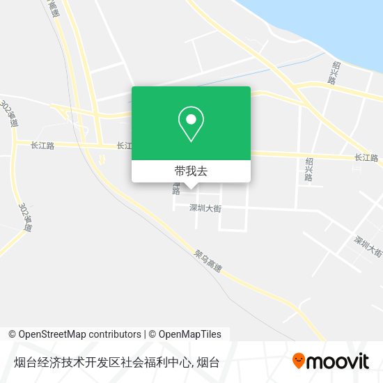 烟台经济技术开发区社会福利中心地图
