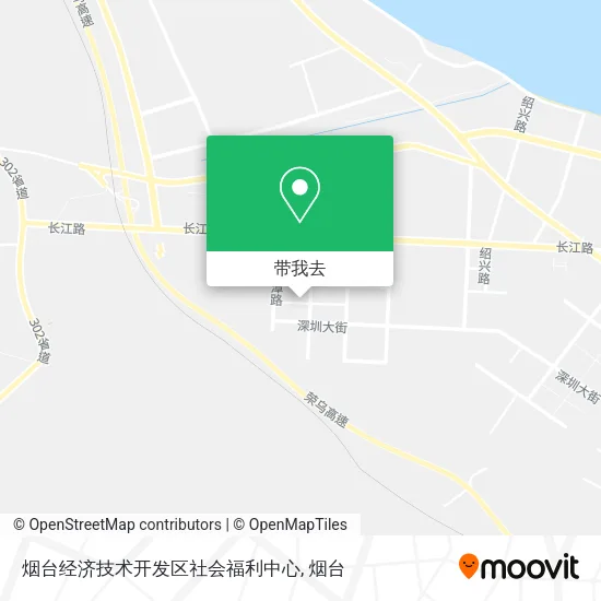烟台经济技术开发区社会福利中心地图