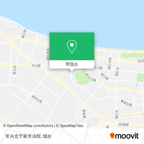 常兴北于家羊汤馆地图