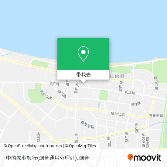 中国农业银行(烟台通用分理处)地图