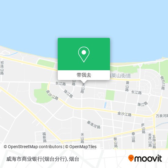威海市商业银行(烟台分行)地图