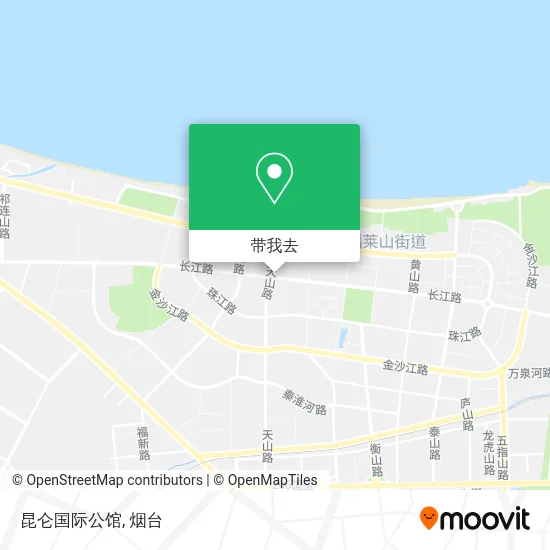 昆仑国际公馆地图