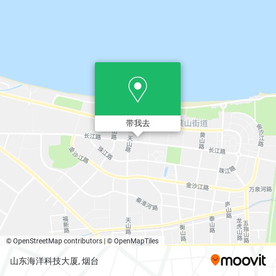 山东海洋科技大厦地图