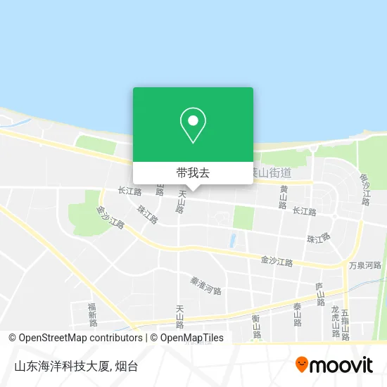 山东海洋科技大厦地图