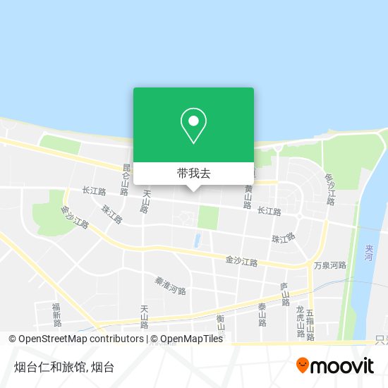 烟台仁和旅馆地图