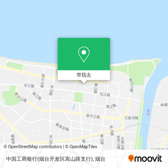 中国工商银行(烟台开发区嵩山路支行)地图