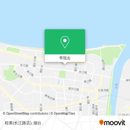 程果(长江路店)地图