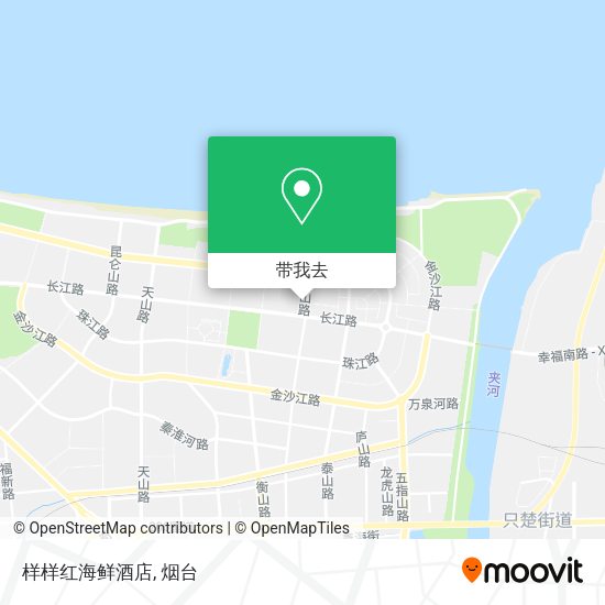 样样红海鲜酒店地图