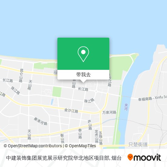 中建装饰集团展览展示研究院华北地区项目部地图