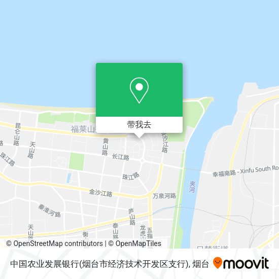 中国农业发展银行(烟台市经济技术开发区支行)地图