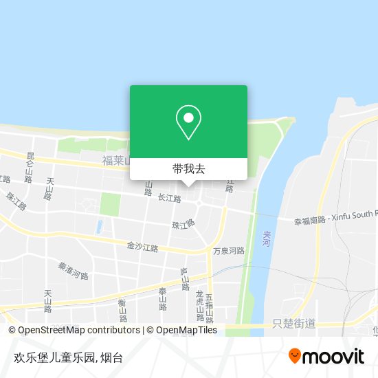 欢乐堡儿童乐园地图