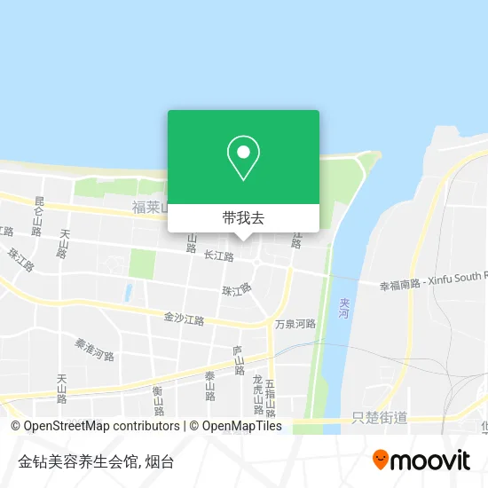 金钻美容养生会馆地图