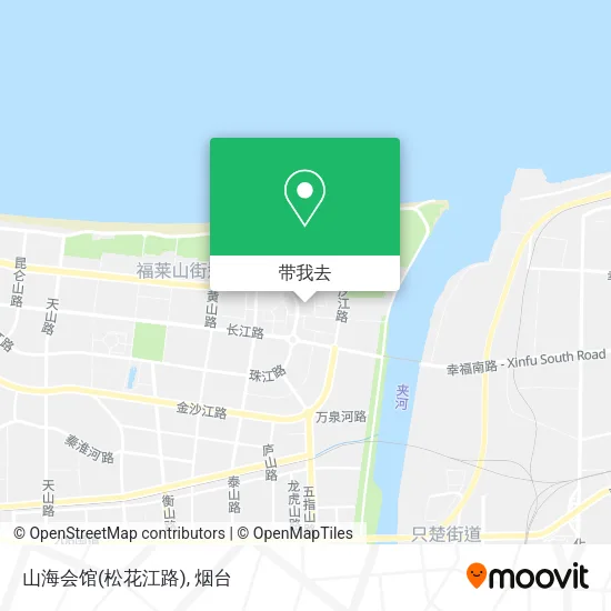 山海会馆(松花江路)地图