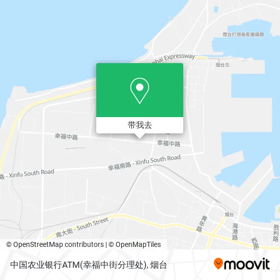 中国农业银行ATM(幸福中街分理处)地图