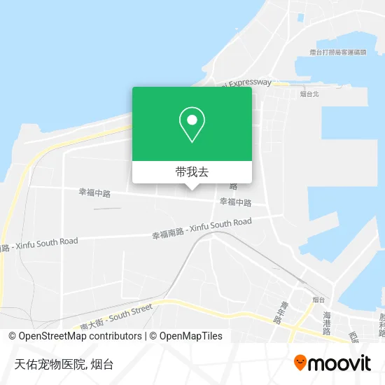 天佑宠物医院地图