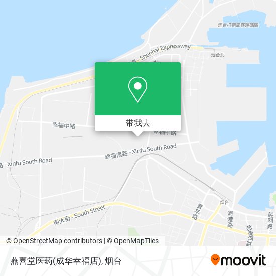燕喜堂医药(成华幸福店)地图
