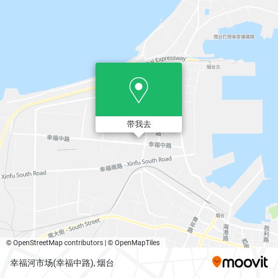 幸福河市场(幸福中路)地图