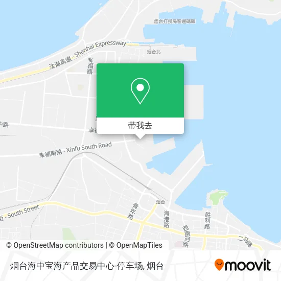 烟台海中宝海产品交易中心-停车场地图