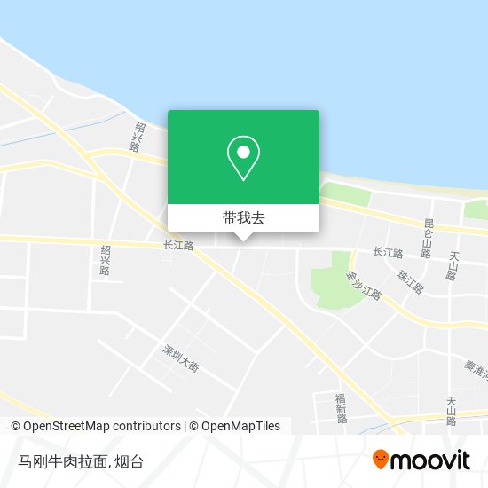 马刚牛肉拉面地图