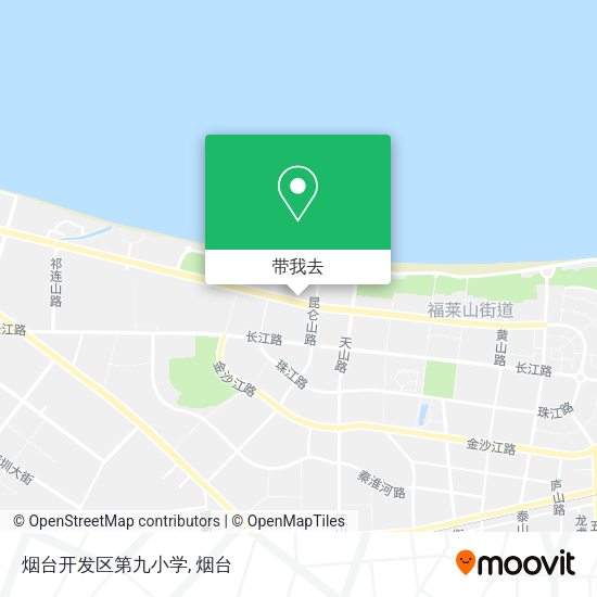 烟台开发区第九小学地图