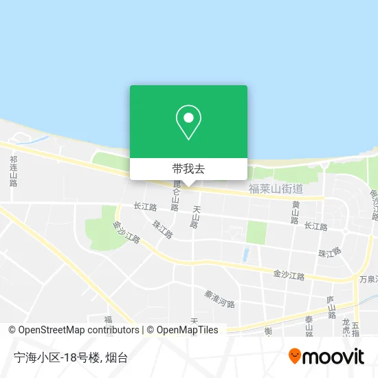 宁海小区-18号楼地图