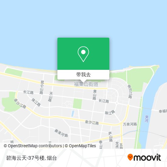 碧海云天-37号楼地图
