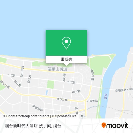 烟台新时代大酒店-洗手间地图