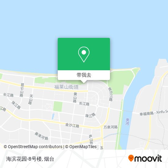 海滨花园-8号楼地图