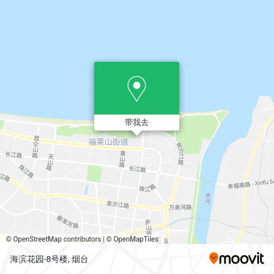 海滨花园-8号楼地图