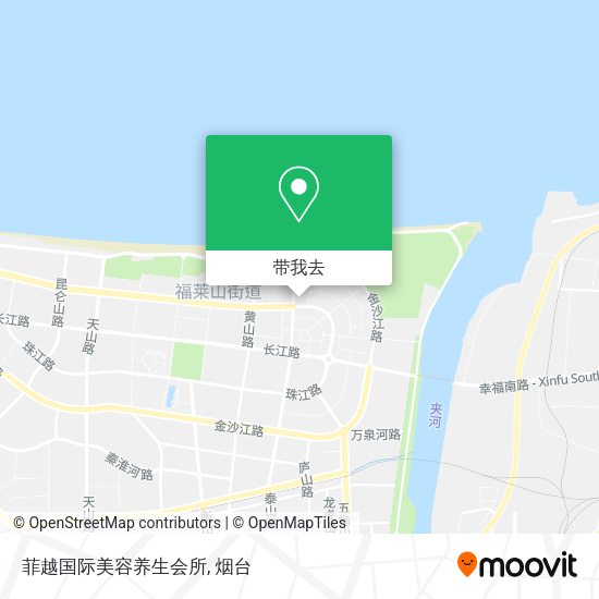 菲越国际美容养生会所地图