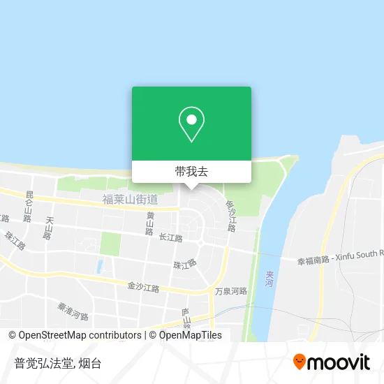 普觉弘法堂地图